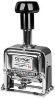 Sorszámbélyegző, automata, fém, 8 karakter, OFFICE PRODUCT